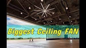 What eventuated was a search that helped us discover, not only the largest commercial ceiling fan in the world, but also the largest commercial air conditioner and refrigerator. Biggest Ceiling Fan In India Giant Fan In The World Big Bigger Biggest Youtube