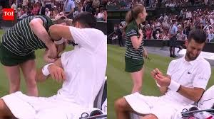 A lighter side to the Serb: Novak Djokovic’s Centre Court antics