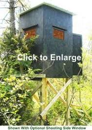 It wil be built in 6 modules consisting of the roof module. Free Box Deer Stand Building Plans Deer Hunting Stands Hunting Stands Deer Hunting