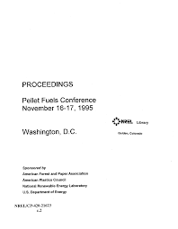 Proceedings Pellet Fuels Conference: November 16-17, 1995