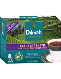 As merrill says, my family cares for your tea, from the tea nursery right to your teacup. the dilmah family on twitter Dilmah Extra Strength Tea Bags 200 Pack Ally S Basket Direct Fr