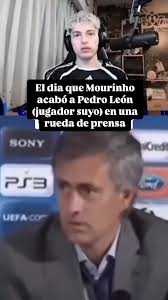 Mourinho Extraña A Pedro Leon