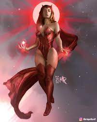 Scarlet Witch - Fan art by me : r/Marvel