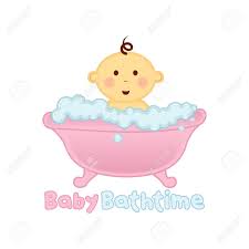 50 rainbow rubber ducky clip art, cute digital illustrations png, baby bath time duck clipart graphics, planner stickers commercial use. Baby Bath Time Logo Template Baby Bathing Vector Illustration Royalty Free Cliparts Vectors And Stock Illustration Image 79488300