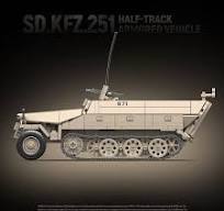 Quanguan 100319 Sd.Kfz.251 Half-Track Armored Vehicle