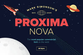 Proxima Nova Specimen