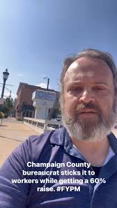 Champaign County Executive candidate Michelle Jett drove workers to the  bring of a strike giving them only a 3% raise saying there will be layoffs…  at the same time she got a 60% raise bringing her ...