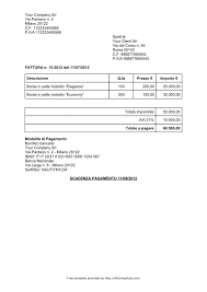 Italian Invoice Template Example Invoice Not Vat Registered Invoice Template Invoice Template Word Invoice Design Template