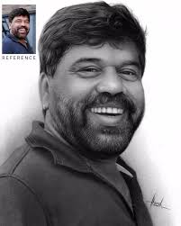 印度 **𝐇𝐚𝐫𝐬𝐡 𝐆𝐮𝐫𝐮 先生的畫作** **==================================**  **Drawing by Mr. 𝐇𝐚𝐫𝐬𝐡 𝐆𝐮𝐫𝐮, India** **Pencil drawing.** ##  **IG:@harshguru_arts**