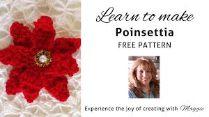Crochet flowers are always a further addition to wearables, bags, home decorations Christmas Poinsettias To Crochet Free Patterns Grandmother S Pattern Book