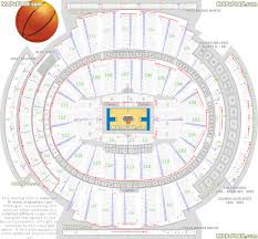Madison Square Garden Seating Chart Detailed Seat Row