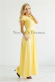 Yellow Lace Maxi Modest Dress Bridesmaids Dress Church Dresses Dresses For Neesees Dresses Modest Dresses Modest Bridesmaid Dresses