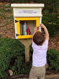 A wooden box filled with books, a little free library is a mini collection you can browse any time of day. Homepage Little Free Library