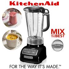 kitchenaid blender onyx black mixer