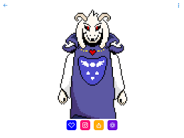 After absorbing the six human souls and the souls of all monsters in the underground, flowey transforms into asriel dreemurr. Undertale Sprites Album On Imgur