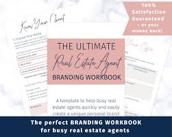 From their metallic color scheme to their simplistic yard signs, century 21 nailed their recent branding campaign. The Ultimate Real Estate Agent Branding Workbook A Template Etsy