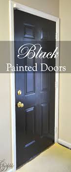 Again, this largely comes down to personal preference. Black Interior Doors Create And Babble