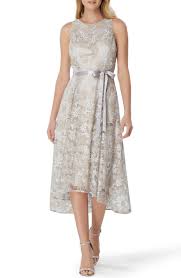 Free Shipping And Returns On Tahari Embroidered Chiffon Midi Dress At Nordstrom Com Glass Chiffon Midi Dress Unique Dresses Summer Mother Of The Bride Dresses