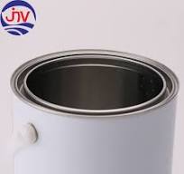 1 Gallon Round Shape Tinplate Metal Paint Tin Can With Ears ...