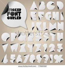 Aktuelle kurse zu wkn a14y6f und ticker abea. Alphabet Set Of Symbols In The Form Of Stickers With Curls Symbols Alphabet Typography