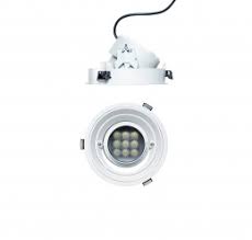 Camera floodlight help installation ring. Recessed Spotlights Gimbal Erco