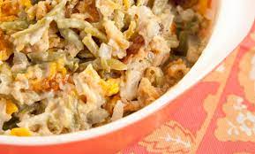 In a saucepan, add the chicken broth and bring to a boil. A Southern Green Bean Casserole Recipe For Your Holiday Table Paula Deen