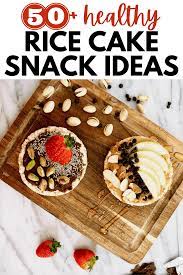 A 70 calorie chocolate fix for a low calorie diet. 50 Rice Cake Toppings For A Healthy Snack Win Snacking In Sneakers