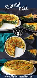 Hearty Spinach Cake Spinach Pie My German Recipes Recipe Spinach Cake Spinach Pie Recipes