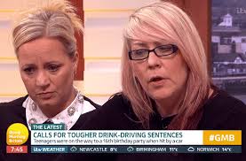 Mums of three teens mowed down