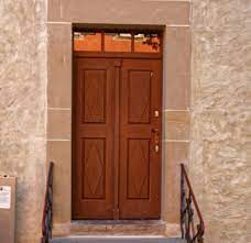 Very hard to open the fixed one, and though in my opinion a single door would work better for the space you could have double doors as long as the fixed door is to. Best Front Doors For Security