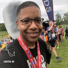 1 awsome medal! Shawshank Hustle I thought it was a 5 k tho lmao ig it was  4.66 miles lol What other races are coming up?