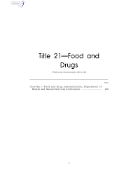 Https Www Gpo Gov Fdsys Pkg Cfr 2014 Title21 Vol2 Pdf Cfr 2014 Title21 Vol2 Chapi Pdf