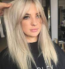 Fascinating Blonde Hair With Bangs Long Hair Styles Hair Styles