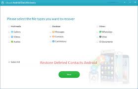 Check spelling or type a new query. How To Recover Deleted Contacts From Android Phone Memory