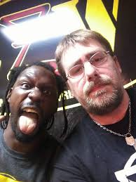 Kids meeting at wrestling event