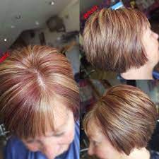 Hair Hair Colour Grey Hair Copper Hair Foils And Base Bishop Auckland Salon Stylist Hair Foils Hair Beauty Grey Hair Color