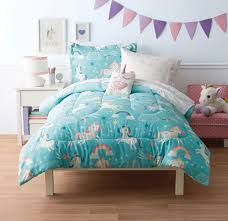 Mainstays Kids Unicorn Sky Bed Set Walmart Canada Bedding Sets Kids Bedding Sets Toddler Bed Set