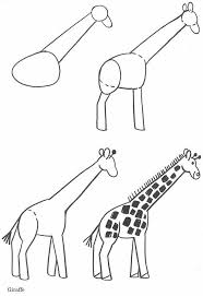 Son nom commun vient de l'arabe زرافة, zarāfah, mais l'animal fut anciennement appelé camélopard. Jirafa Girafe Dessin Mouton Dessin Dessin