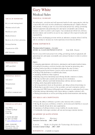 Envoyer au recruteur un cv bilingue, c'est lui montrer que tu as un niveau d'anglais professionnel. Kostenloses Medical Sales Representative Cv