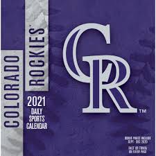 · 2) which player won the batting title in the team's very first season? Mlb Colorado Rockies Desk Calendar Calendars Com