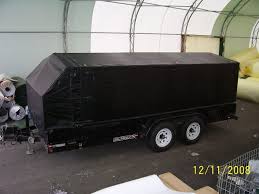 Against time and wind cheap snowmobile trailer covers. Cover Tech Trailer Enclosures Custom Made To Fit Your Trailer
