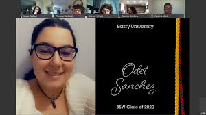 Barry University School of Social Work Honors and Pinning Graduate  Candidate Recognition Ceremony