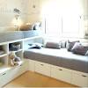 Inspired by the ana white's design for bunk bed, the crafter designed a modified bunk bed blueprint to build for his two boys. 3