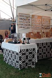 Favorited jewelry displays for home or craft shows! Craft Booth Design Using Portable Tables Craft Booth Design Diy Jewelry Display Craft Booth