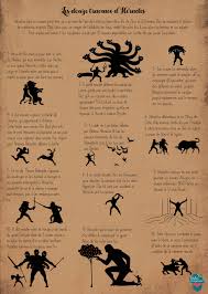 Les 12 Travaux D Hercule Heracles Par L Atelier Imaginaire Mythologie Grecque 12 Travaux D Hercule Dieux De L Olympe Hercule