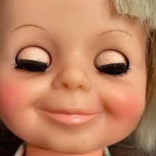 Ideal Velvet Doll Vintage 1970 Crissy Cousin Hair Grows Sleep Eyes Back  Knob Mini Dolls & Playsets