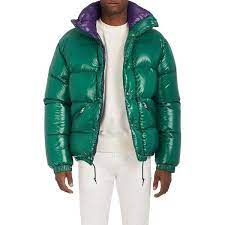 Moncler Men S Oversized Tech Taffeta Puffer Coat 1 525 Liked On Polyvore Featuring Men S Fashion Me Mens Designer Coats Mens Puffer Coat Green Sport Coat