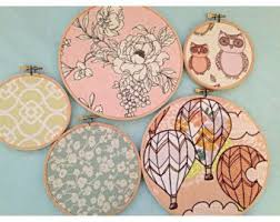 Embroidery Hoop Wall Art On Etsy A Global Handmade And Vintage Marketplace Embroidery Hoop Wall Embroidery Hoop Wall Art Etsy Wall Art