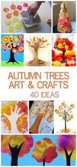 Children S Autumn Tree Art And Crafts Preschool Crafts Arts And Crafts For Kids Arts And Crafts