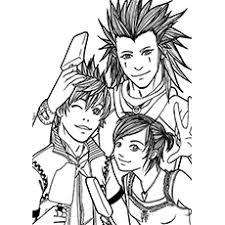 Click the goofy from kingdom hearts coloring pages to view printable version or color it online (compatible with ipad and android tablets). Top 25 Free Printable Kingdom Hearts Coloring Pages Online
